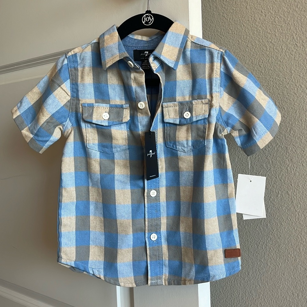 Toddler boys 7 For All ManKind Shirt
